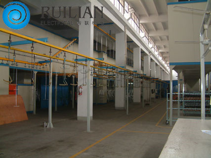 Подвес транспортируя оборудования 120KW картины брызг производственной линии краски для пульверизатора