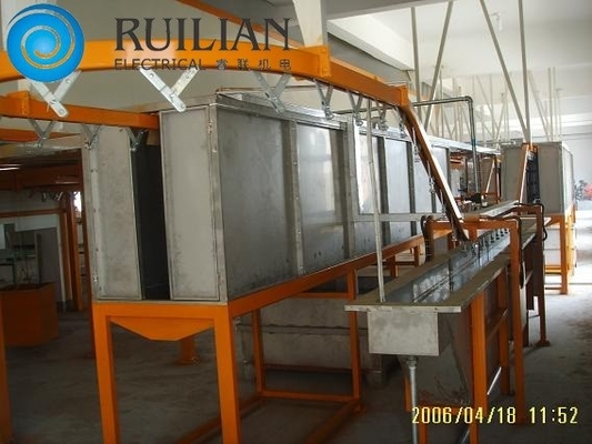 Подвес оборудований картины брызг 120KW транспортируя окунать и сушить производственную линию