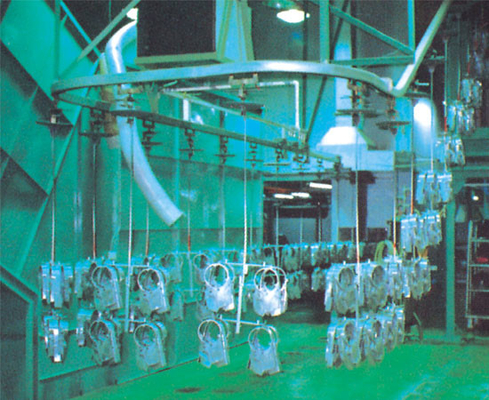 120KW распыляют линию покрытия 15m/Min частей оборудований картины алюминиевую